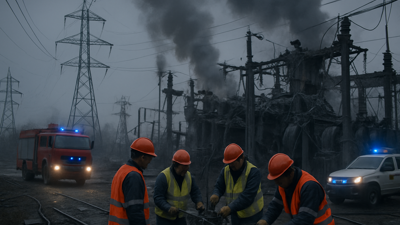 Russian Forces Launch Devastating Energy Infrastructure Attacks as Ukraine War Peace Talks Remain Suspended