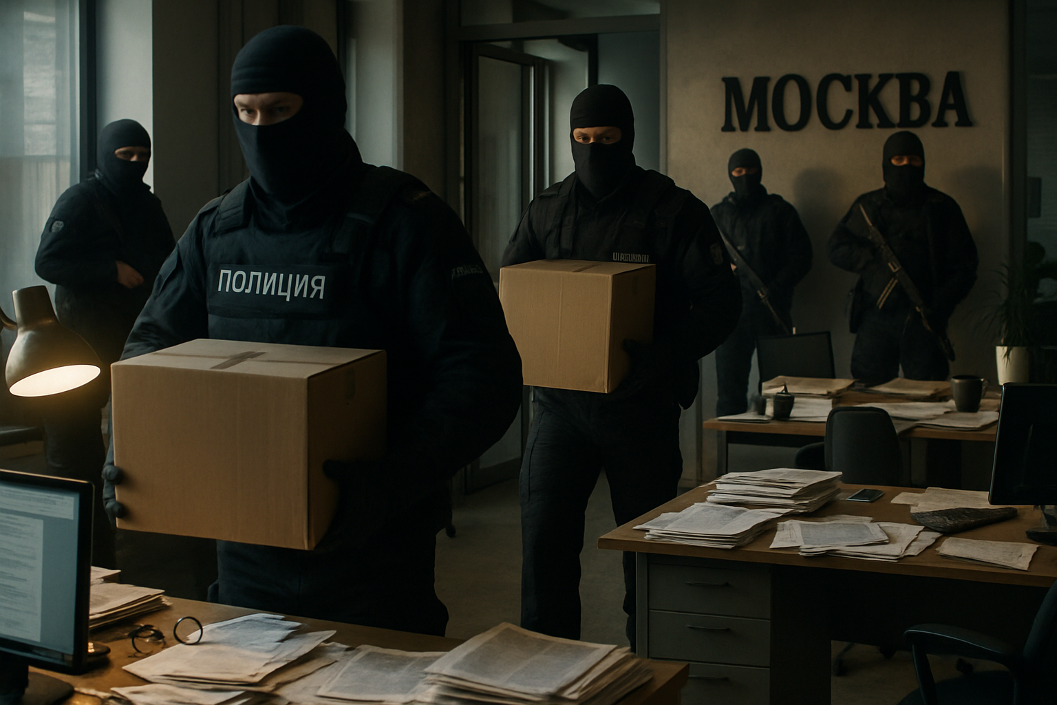 Russian Authorities Raid Novaya Gazeta Offices in Latest Crackdown on Independent Media