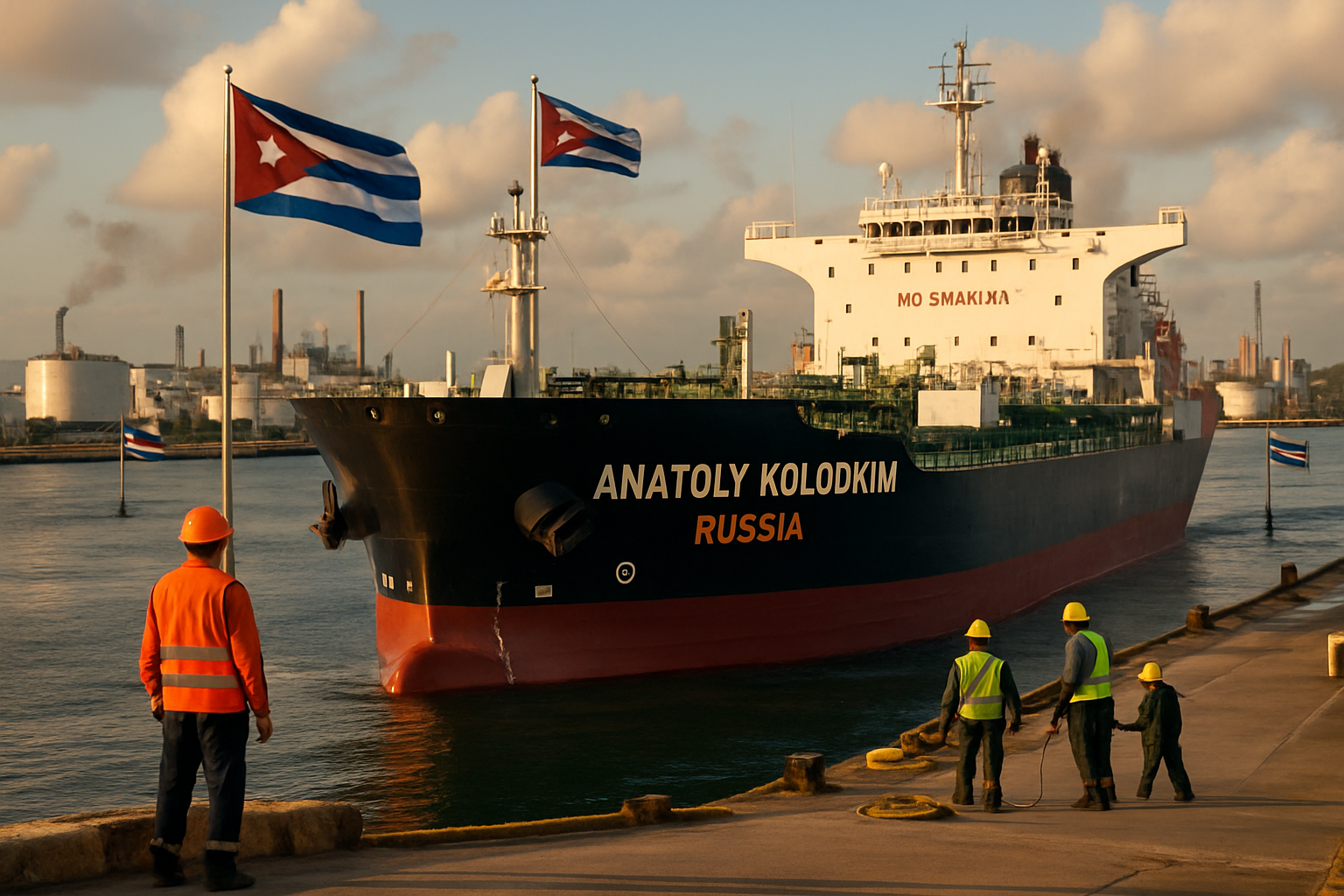 Russian Oil Tanker Breaks Cuba Energy Blockade as Trump Reverses Course on Fuel Embargo