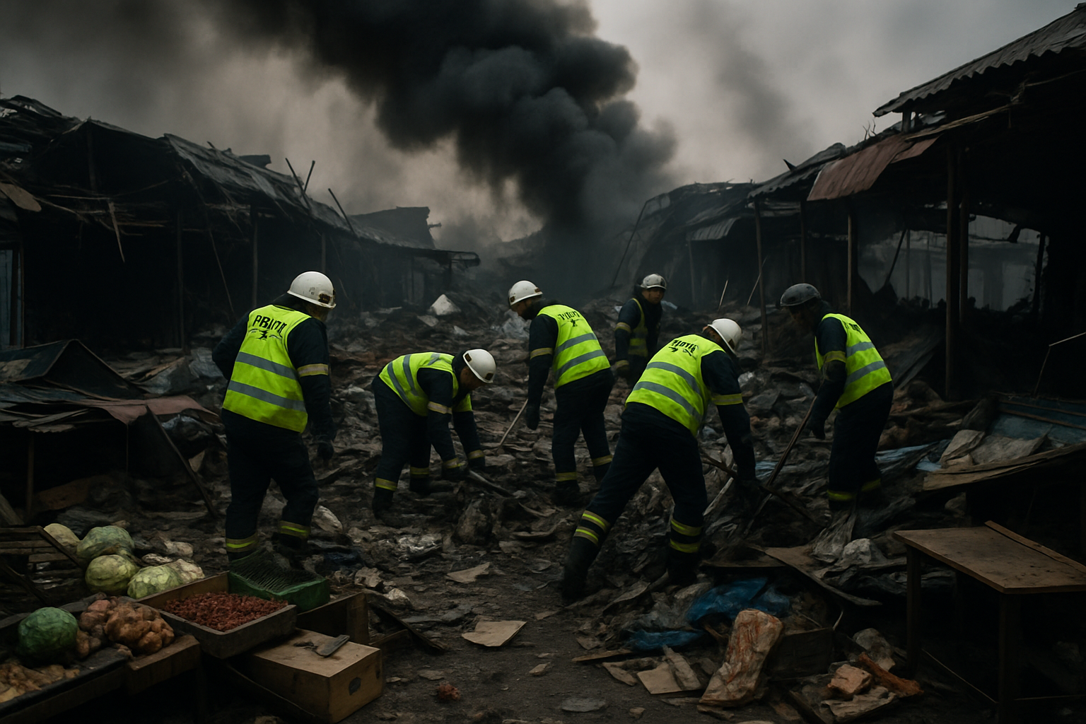 Russian Drone Strike on Ukrainian Market Kills Five as Peace Talks Remain Suspended