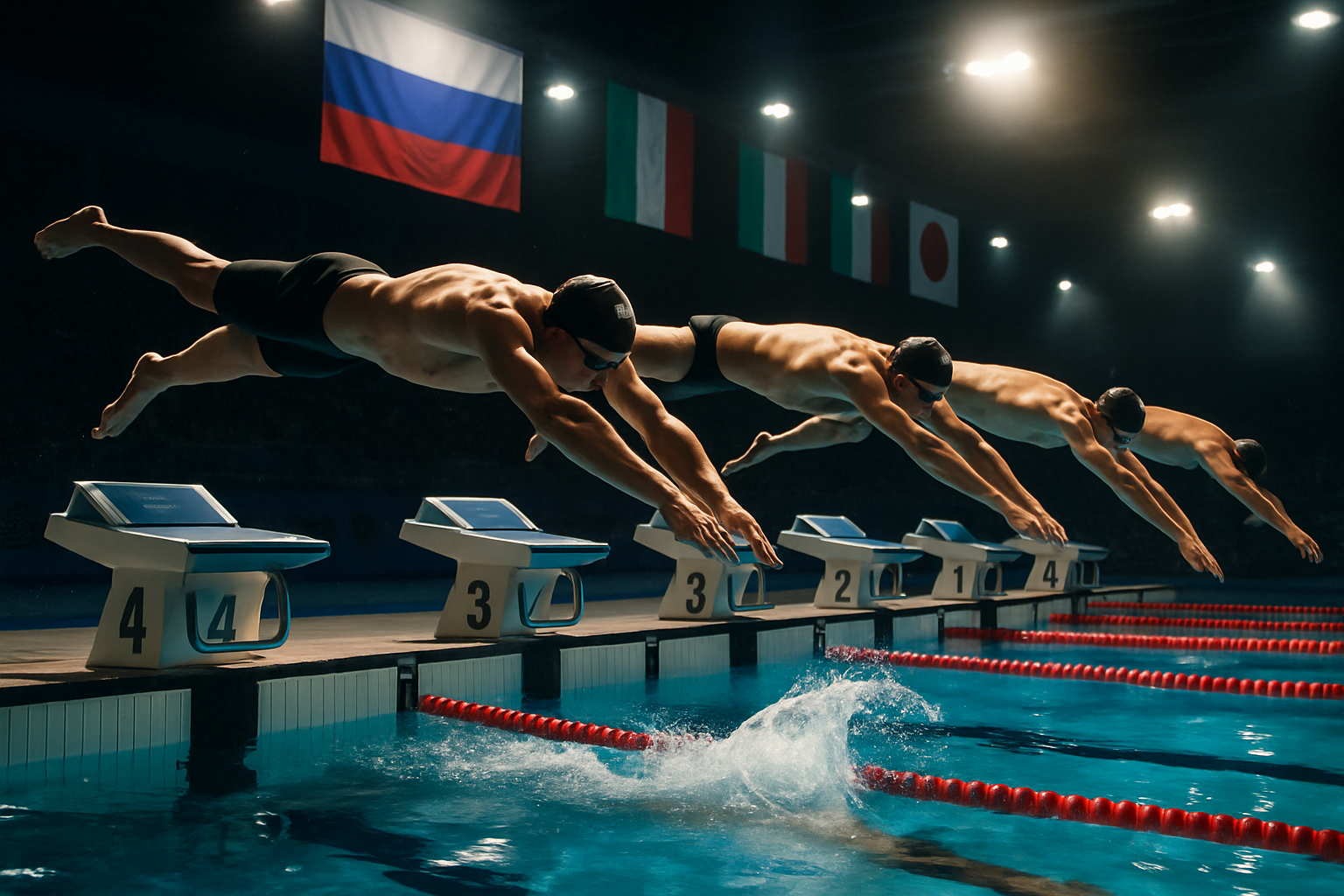 World Aquatics Lifts All Restrictions on Russian Swimmers as Athletes Return to Competition with National Flag and Anthem