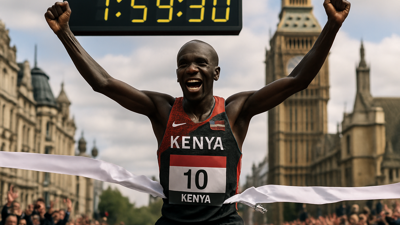 Kenyan Runner Sabastian Sawe Shatters the 2-Hour Marathon Barrier in Historic London Victory