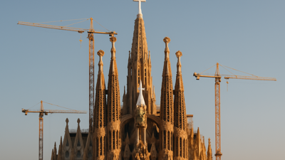 Barcelona's Sagrada Familia Touches the Sky: Historic Basilica Reaches Maximum Height After 144 Years of Construction