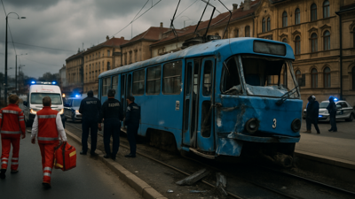 Deadly Sarajevo Tramway Accident Claims One Life, Leaves 17-Year-Old Medical Student Fighting for Survival