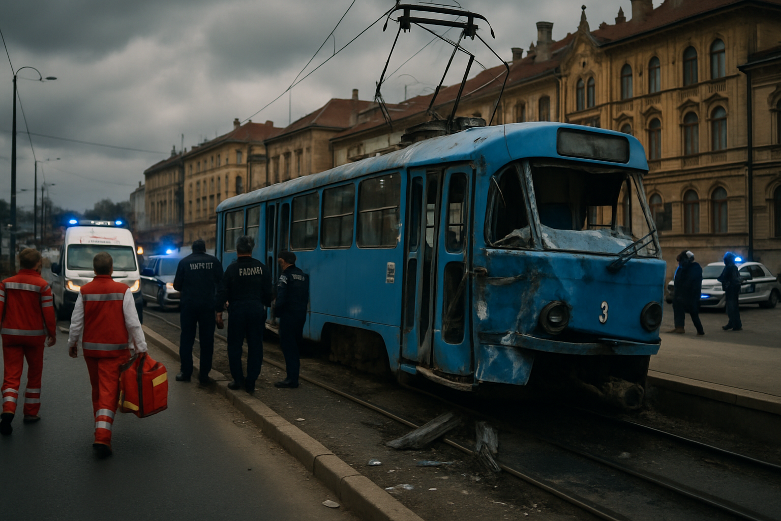 Deadly Sarajevo Tramway Accident Claims One Life, Leaves 17-Year-Old Medical Student Fighting for Survival
