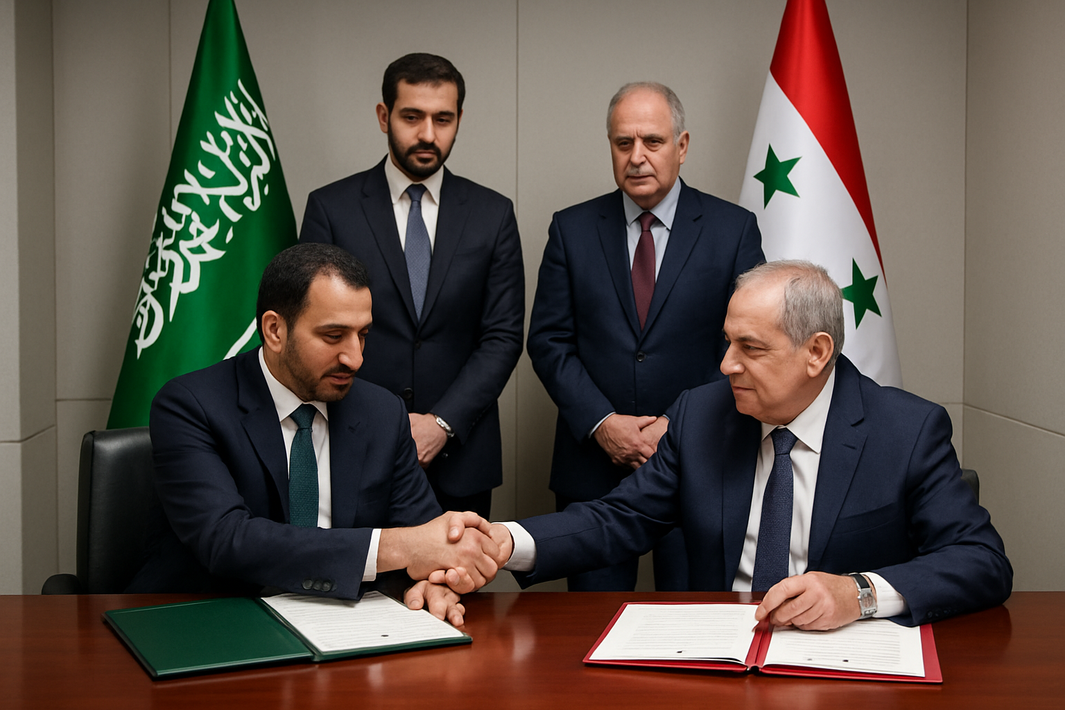 Saudi Arabia and Syria Sign Historic $40 Billion Investment Package, Launch Joint Airlines and Telecommunications Projects