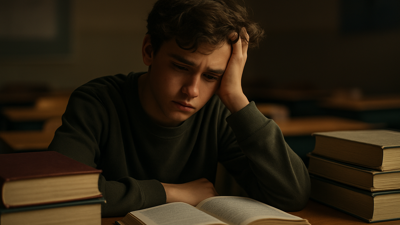 School Pressure Creates Lasting Depression Into Adulthood, New Research Reveals