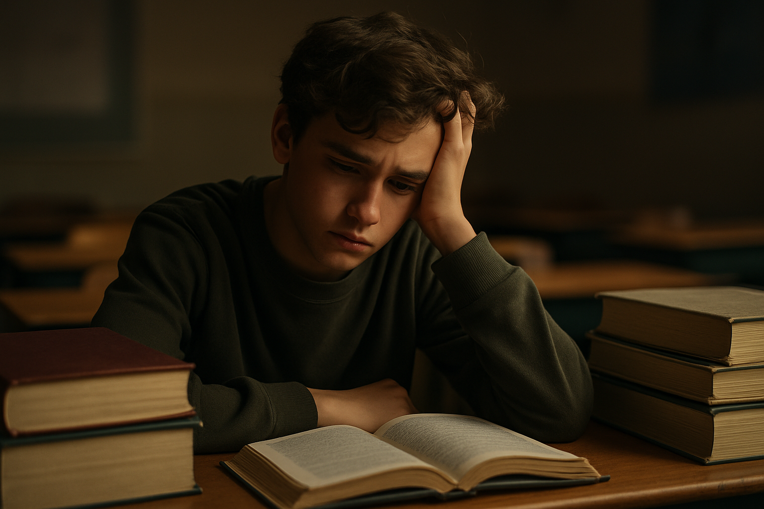 School Pressure Creates Lasting Depression Into Adulthood, New Research Reveals