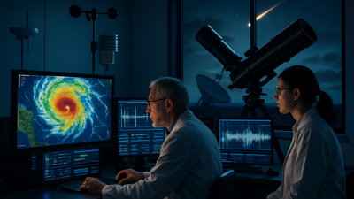 Revolutionary Weather Prediction Breakthrough and Meteor Discovery Mark New Scientific Era