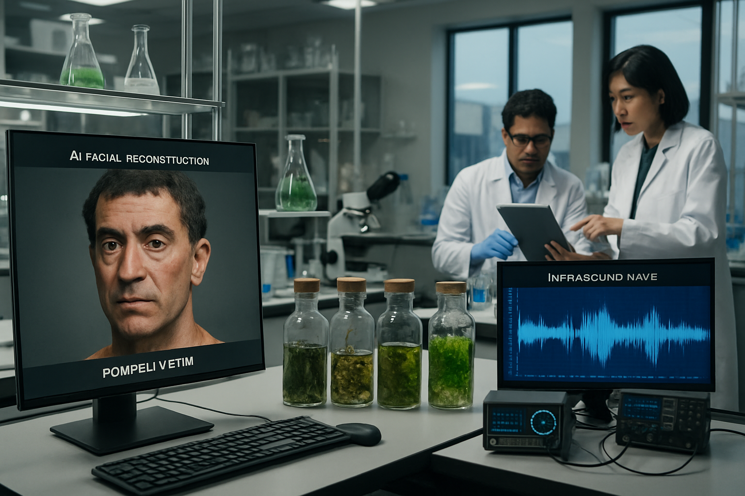 Revolutionary Scientific Breakthroughs: AI Reconstructs Pompeii Victim's Face as Global Research Renaissance Accelerates