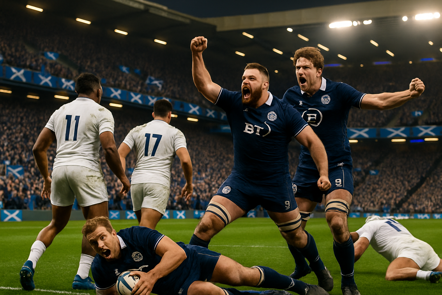 Scotland Stun France 50-40 in Six Nations Thriller to Keep Championship Race Wide Open