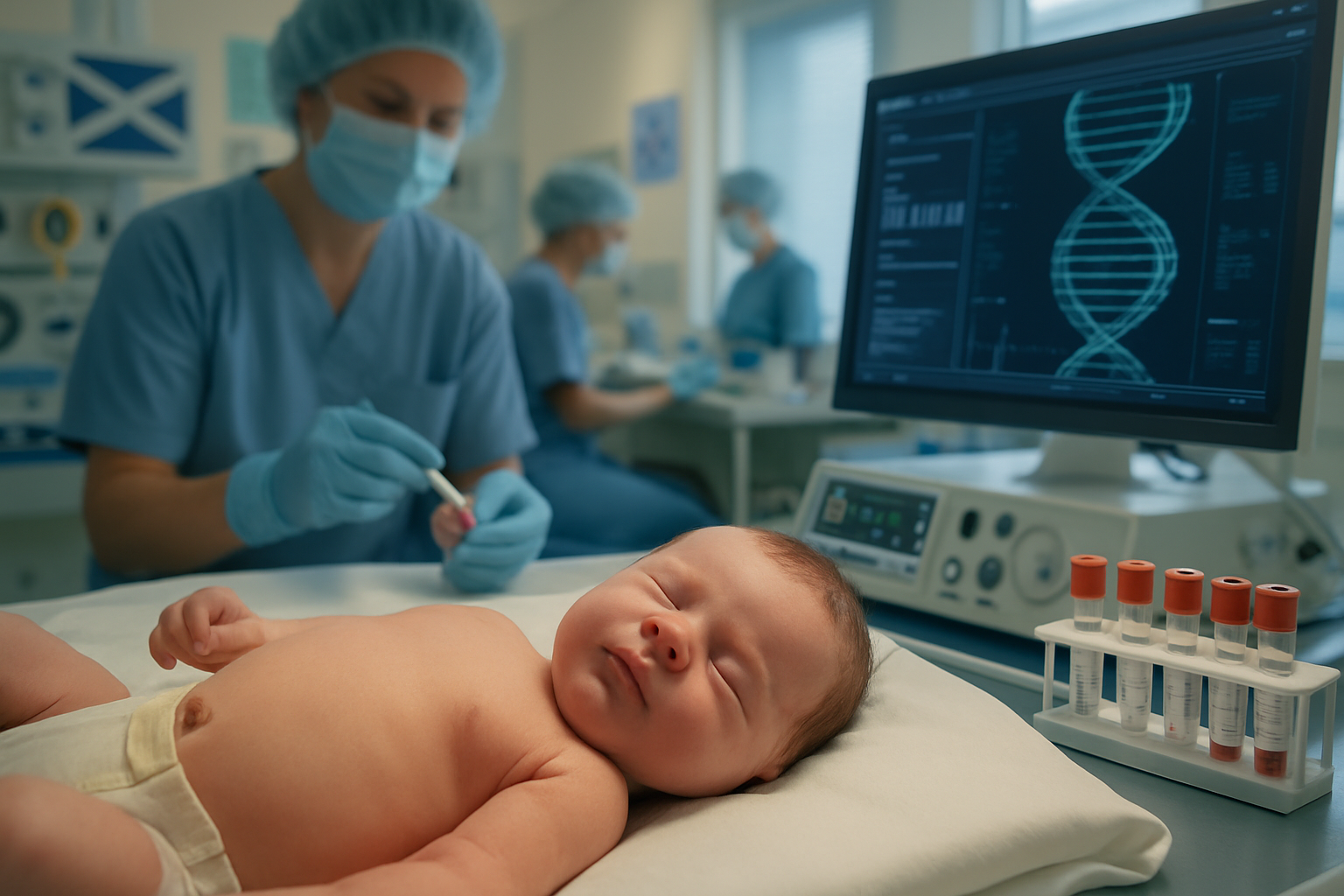 Scotland Pioneers Revolutionary Newborn Genetic Testing for Spinal Muscular Atrophy