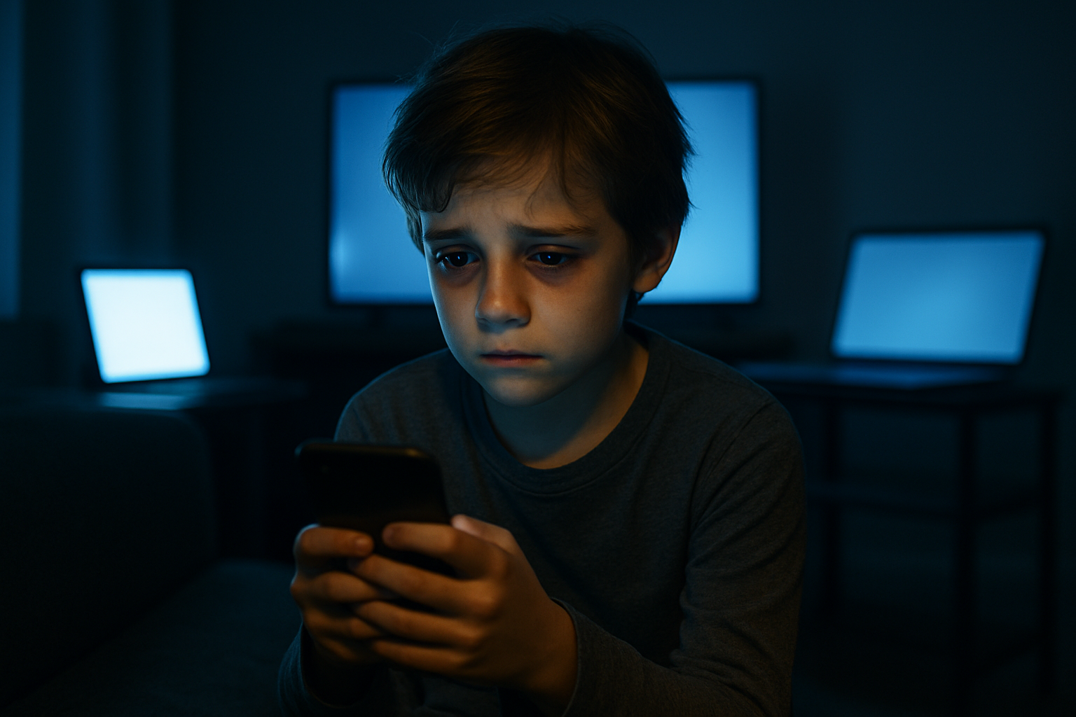 Four Hours of Daily Screen Time Increases Children's Depression Risk by 61 Percent, Major Study Reveals