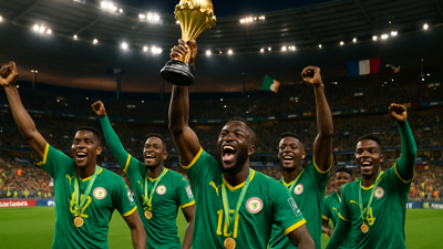 Senegal Defiantly Parades AFCON Trophy at Stade de France Despite Title Dispute, Defeats Peru 2-0