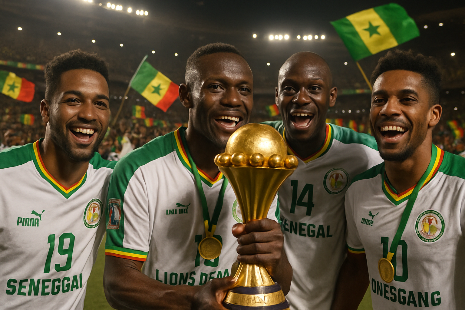 Senegal Defiantly Displays AFCON Trophy Amid Legal Battle as Football Governance Crisis Deepens