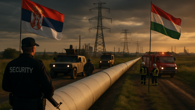 Serbian Authorities Discover Explosives Near Critical Gas Pipeline to Hungary