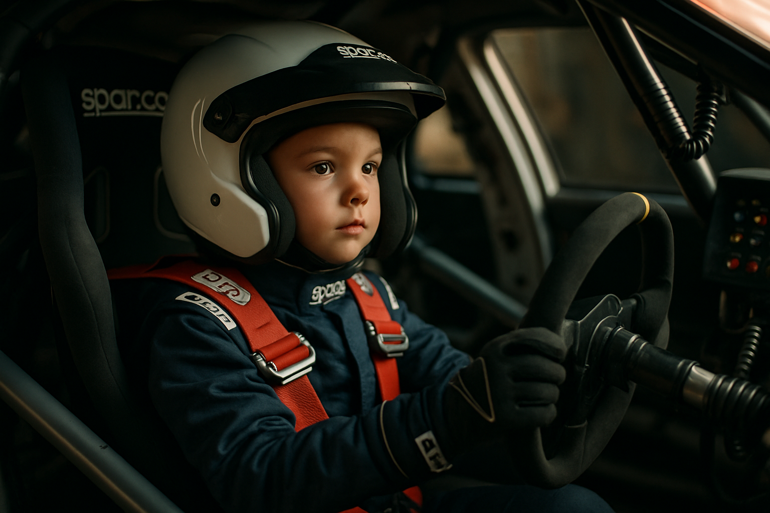 Seven-Year-Old Becomes China's Youngest Professional Rally Driver After Starting Racing Journey at Age One