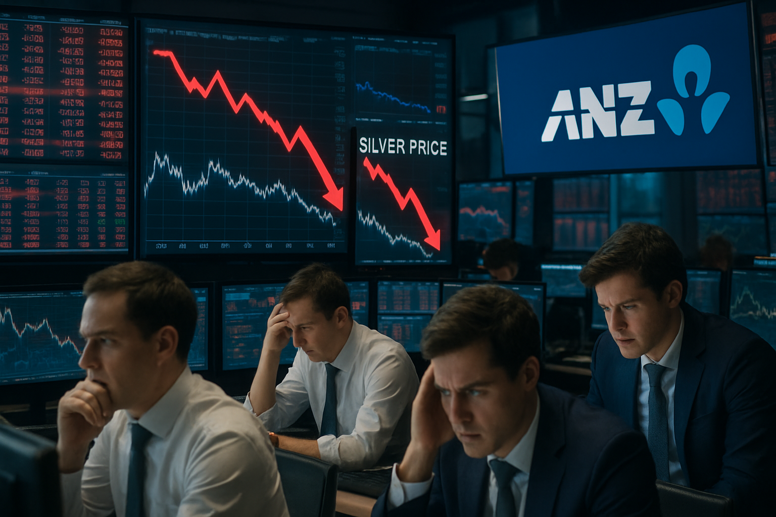 Silver Volatility Echoes GameStop Frenzy as ANZ Adjusts Rate Strategy Amid Market Turbulence