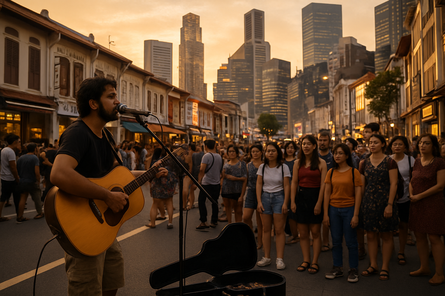 From Stages to Streets: The Unique Culture of Busking in Singapore Through the Eyes of Veteran Performer Patrick Chng