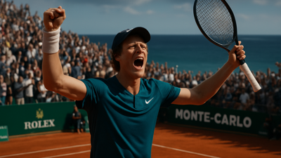 Sinner Dominates Zverev in Straight Sets to Reach Monte Carlo Final Against Alcaraz
