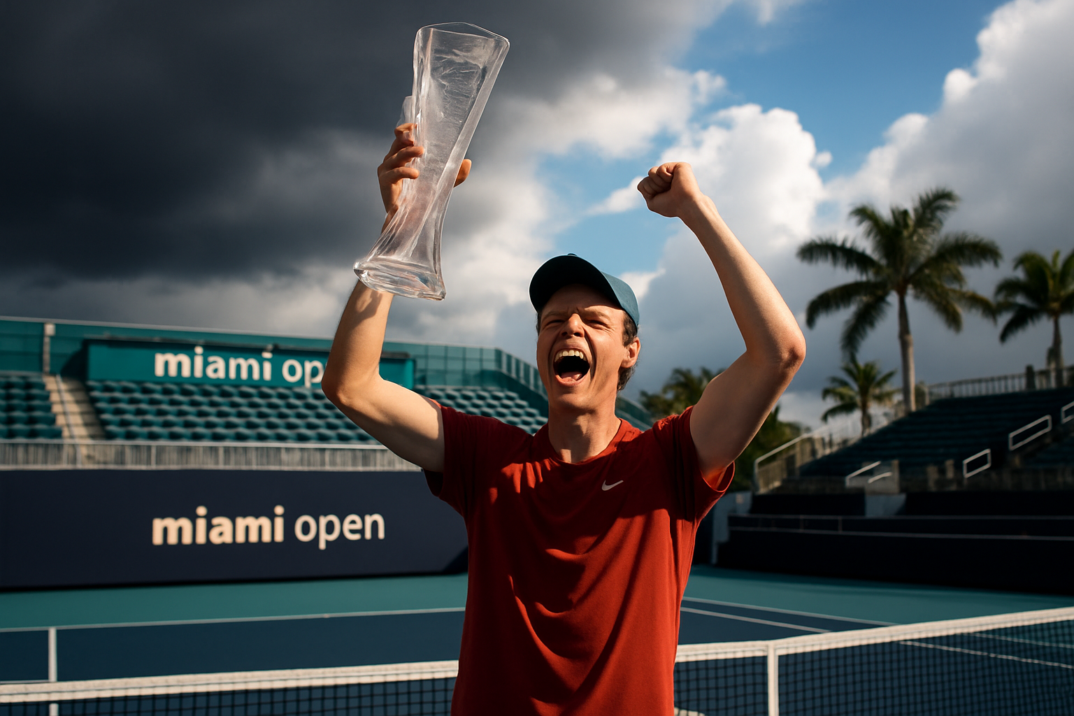 Sinner Makes History with Rain-Delayed Miami Open Victory, Completes Sunshine Double Without Dropping a Set
