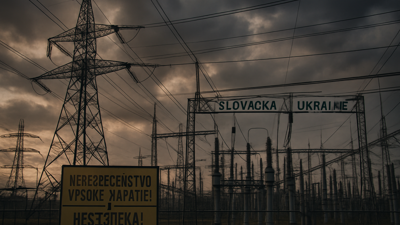 Slovakia Cuts Emergency Electricity Supplies to Ukraine Over Oil Pipeline Dispute