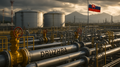 Slovakia Faces Critical Energy Crisis as Druzhba Pipeline Disruptions Force Alternative Supply Search