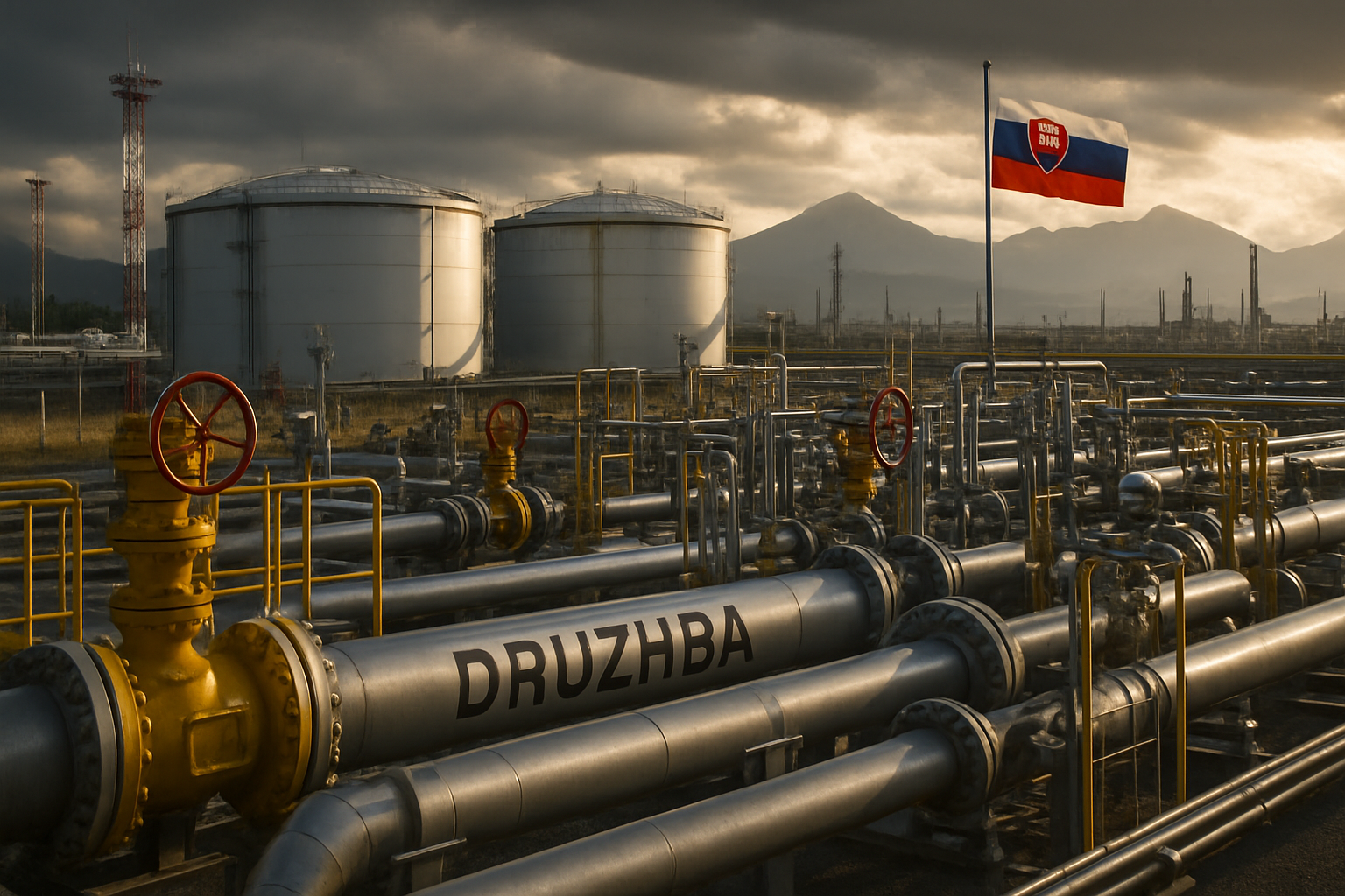 Slovakia Faces Critical Energy Crisis as Druzhba Pipeline Disruptions Force Alternative Supply Search