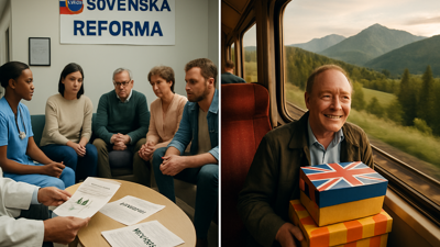 Slovakia's Healthcare Payment Reforms Under Discussion as Englishman's Train Journey with Bacon Boxes Captures Hearts