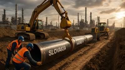 Slovakia and Hungary Plan Revolutionary Oil Pipeline Connection as Donovaly Resort Prepares Summer Mountain Biking Park