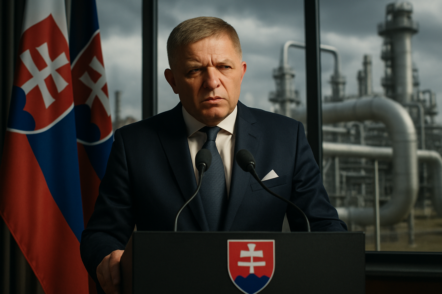 Slovakia Threatens to Cut Ukraine's Emergency Electricity Over Russian Oil Transit Dispute