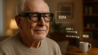 Revolutionary Smart Glasses Transform Dementia Care with Step-by-Step Guidance System