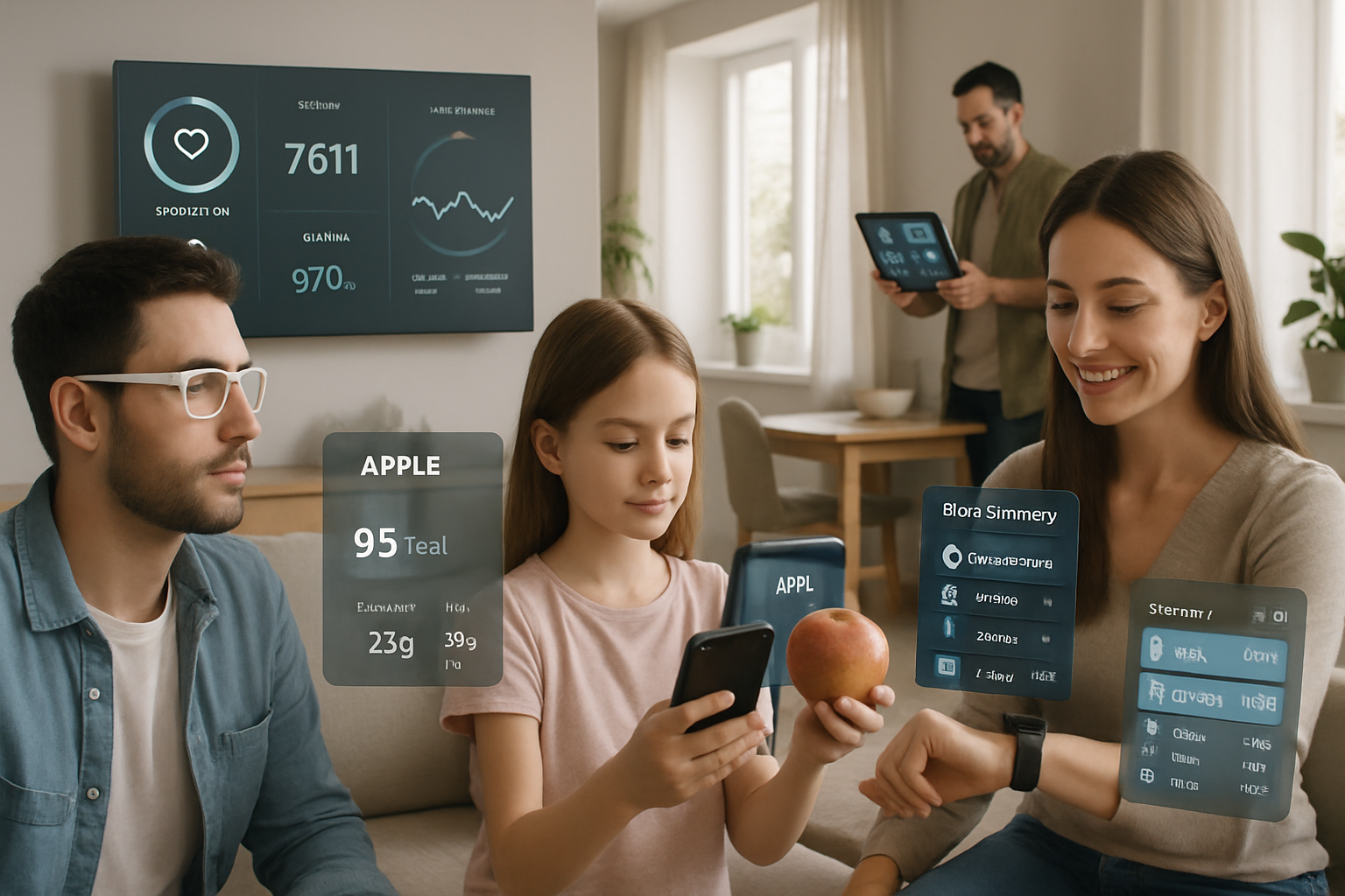 Smart Technology Transforms Daily Life: Revolutionary Apps and Devices Reshape Health Monitoring and Food Choices