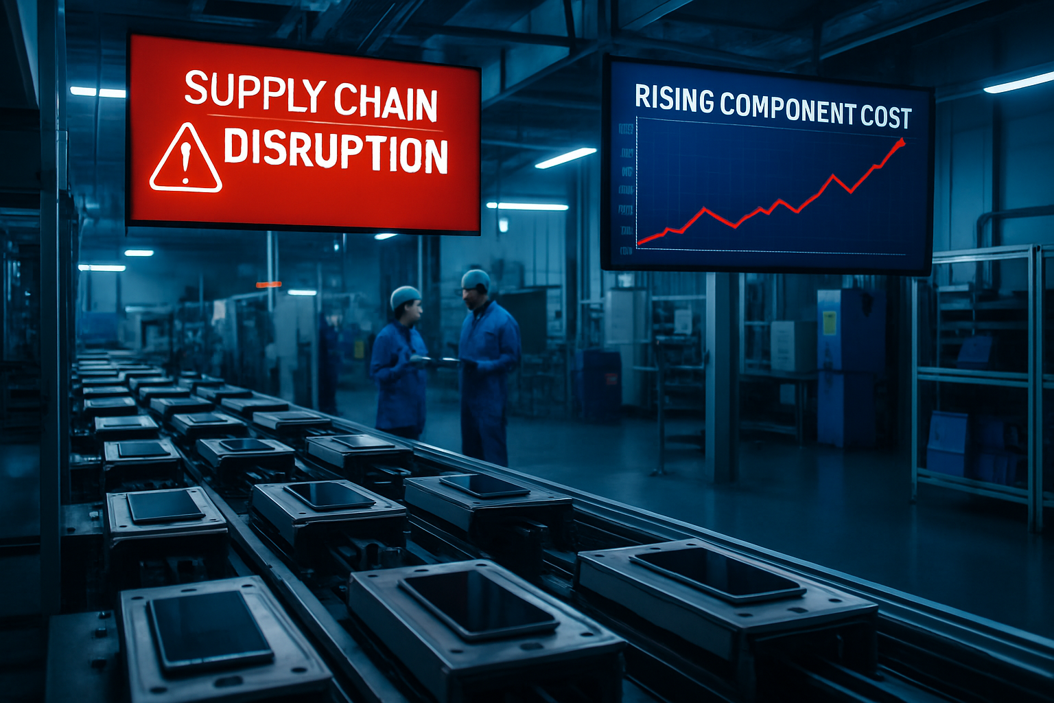 Smartphone Market Faces Perfect Storm as Component Costs Surge Amid Global Supply Chain Crisis