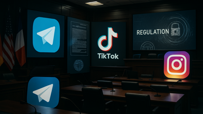 Global Social Media Platform Crisis Intensifies: Pavel Durov Banned from TikTok as Telegram Faces Russian Advertising Crackdown