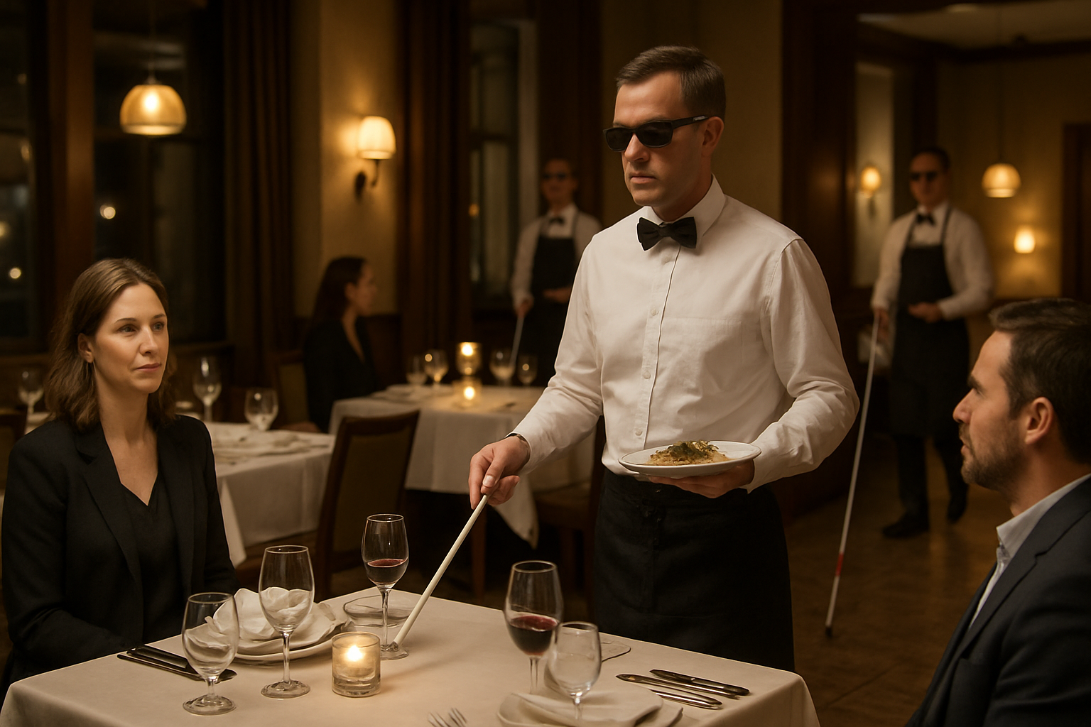 Dining in the Shadows: Latin America's Revolutionary Restaurant Run Entirely by Blind Staff