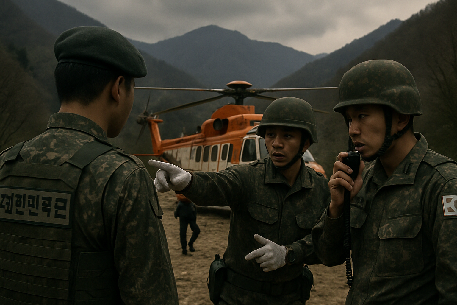 Two South Korean Military Personnel Die in Helicopter Crash in Gapyeong County