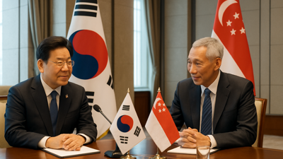 South Korea Navigates Complex Diplomatic Landscape as Lee Meets Singapore PM While Parliament Prepares Iran Crisis Session