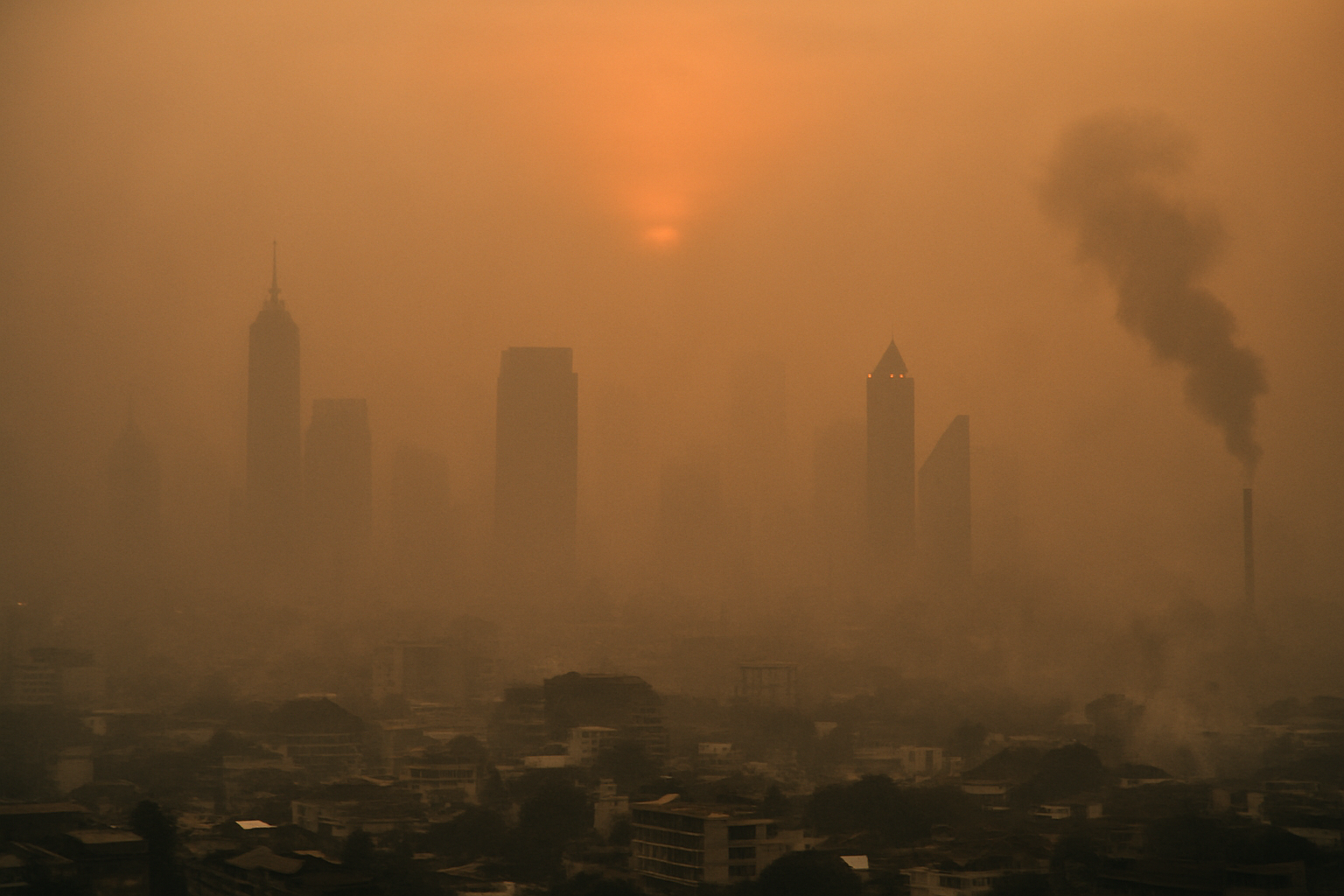 Southeast Asia Air Pollution Crisis: Indonesia Leads Dangerous PM2.5 Levels Six Times WHO Limits