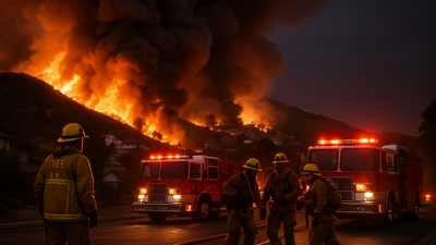 Fast-Moving Wildfire Triggers Massive Evacuation Orders in Southern California's Moreno Valley