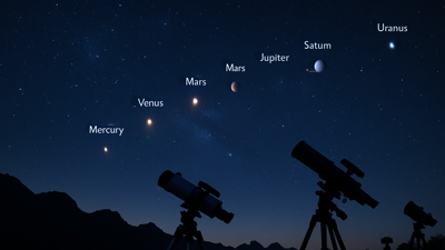 Spectacular Planetary Alignment and Black Hole Discovery Mark February 2026 as Watershed Month for Astronomy