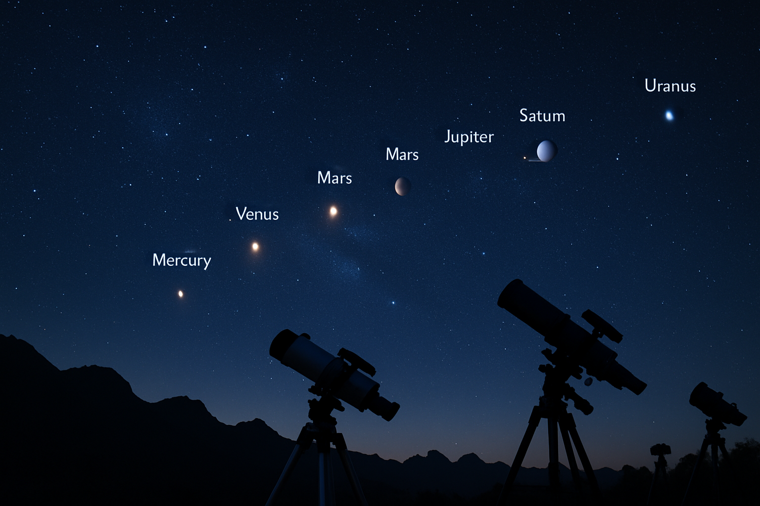 Spectacular Planetary Alignment and Black Hole Discovery Mark February 2026 as Watershed Month for Astronomy