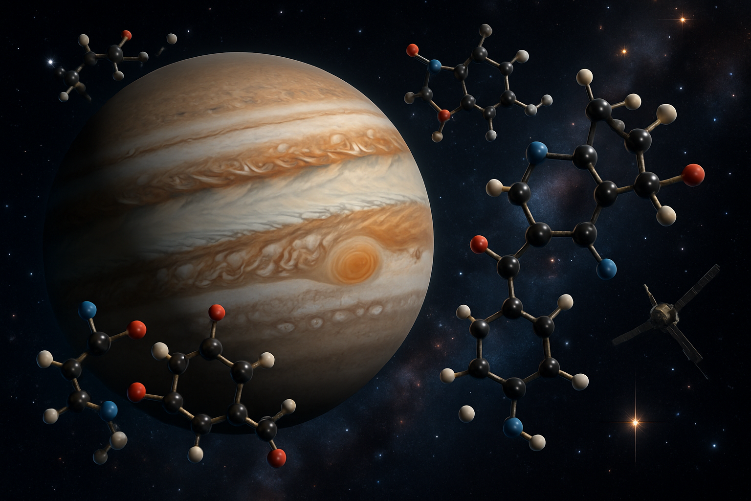 Space Agencies Make Groundbreaking Discoveries: Jupiter Shrinks While Universe Reveals Building Blocks of Life