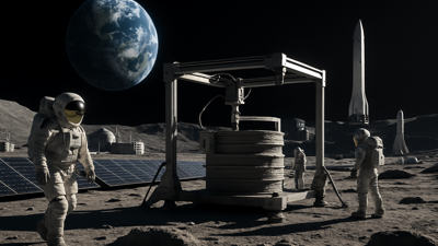 Revolutionary Shift in Space Exploration: From Mars Dreams to Lunar Cities as 3D Bioprinting Transforms Medicine