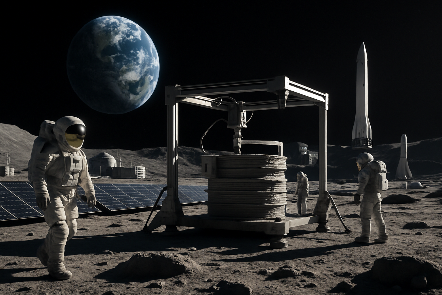 Revolutionary Shift in Space Exploration: From Mars Dreams to Lunar Cities as 3D Bioprinting Transforms Medicine