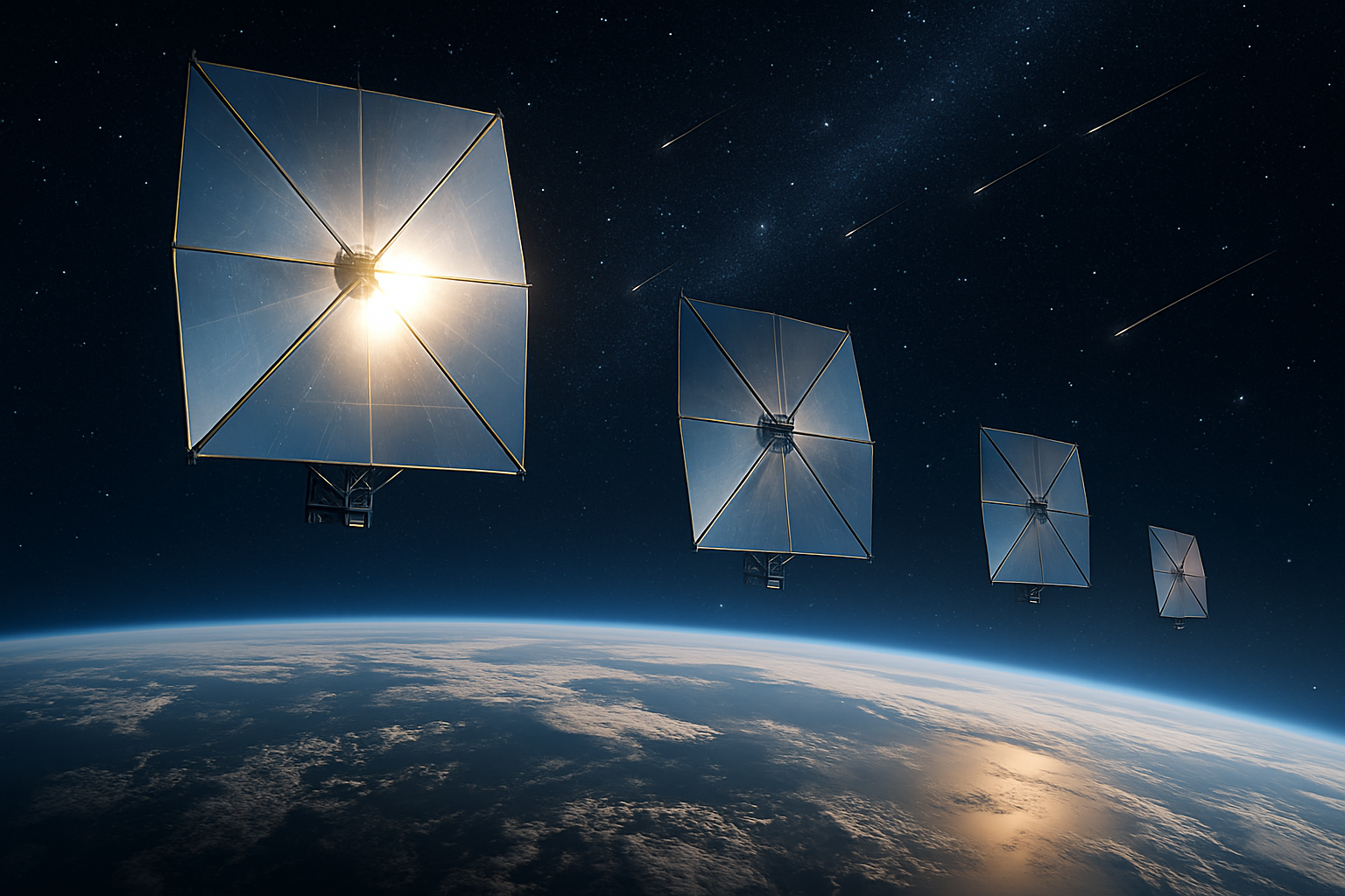 Revolutionary Space Mirror Technology Takes Flight as American Startup Plans 50,000 Orbital Reflectors While Lyrid Meteor Shower Peaks
