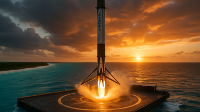 SpaceX Expands Caribbean Operations with Second Bahamas Landing Amid Space Economy Boom