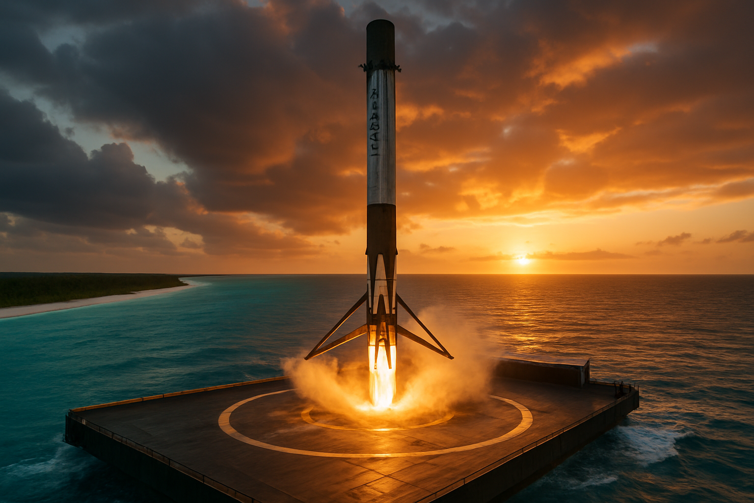 SpaceX Expands Caribbean Operations with Second Bahamas Landing Amid Space Economy Boom