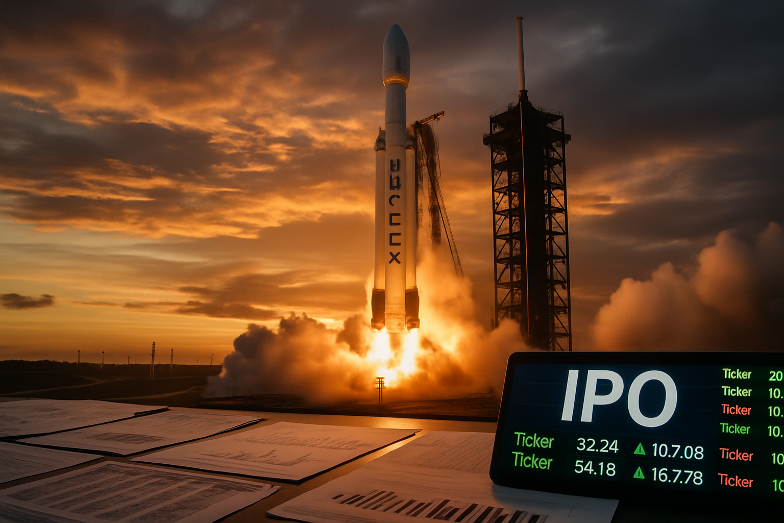 SpaceX Files for Historic IPO as Musk's Space Empire Prepares for Largest Public Offering in History