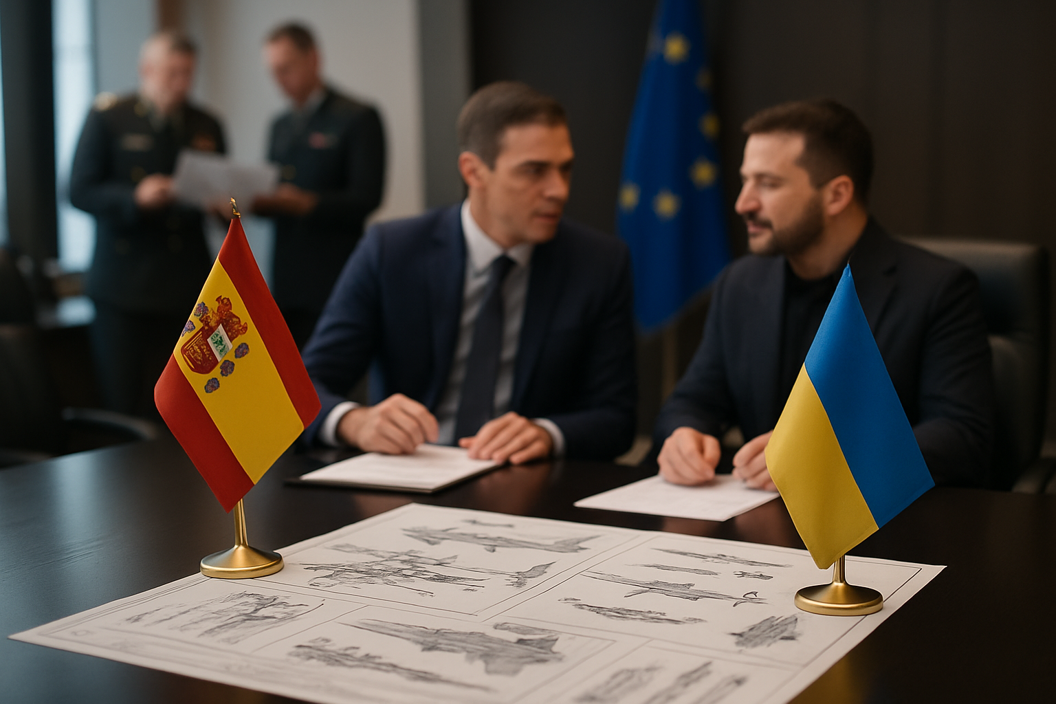 Spain and Ukraine Launch Joint Military Production as European Unity Tests Continue Amid Middle East Crisis